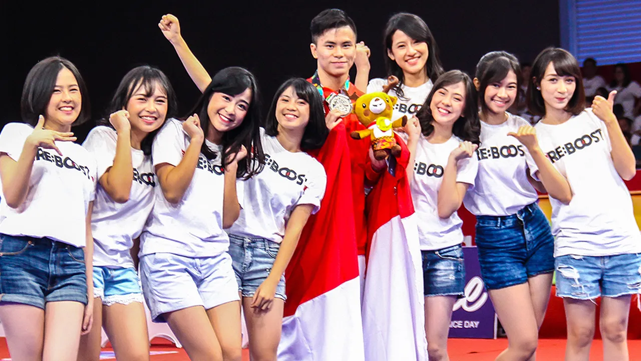 JKT48 Tebar Semangat Sportifitas di Asian Games 2018