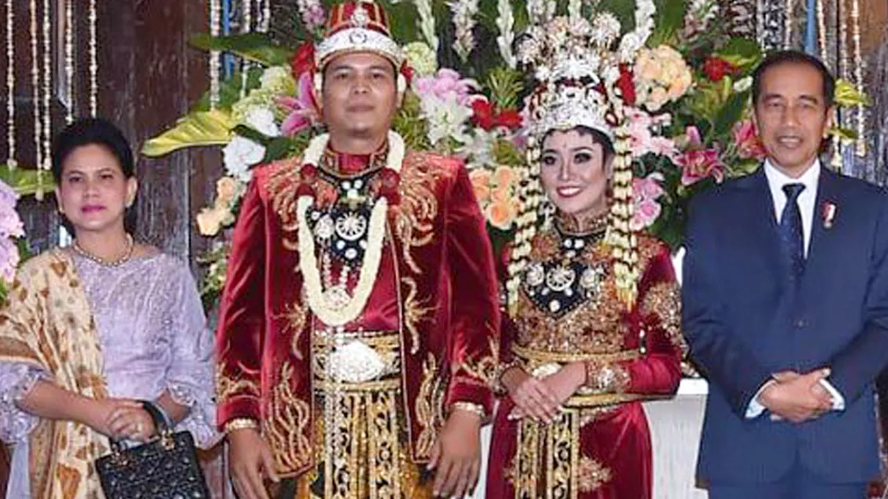 Jokowi Hadiri Nikahan Wartawan, Ternyata Anak Seleb Terkenal