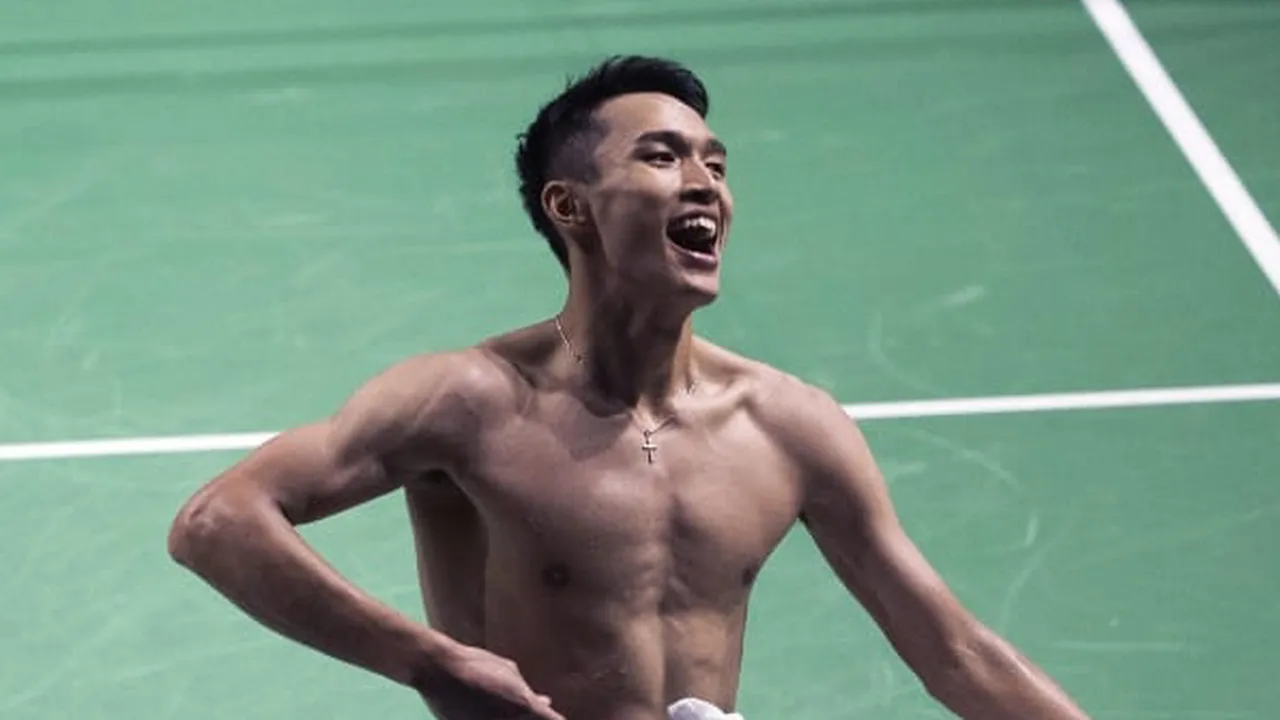 Jonatan Christie Ungkap Alasan Selebrasi Buka Baju Yang Viral