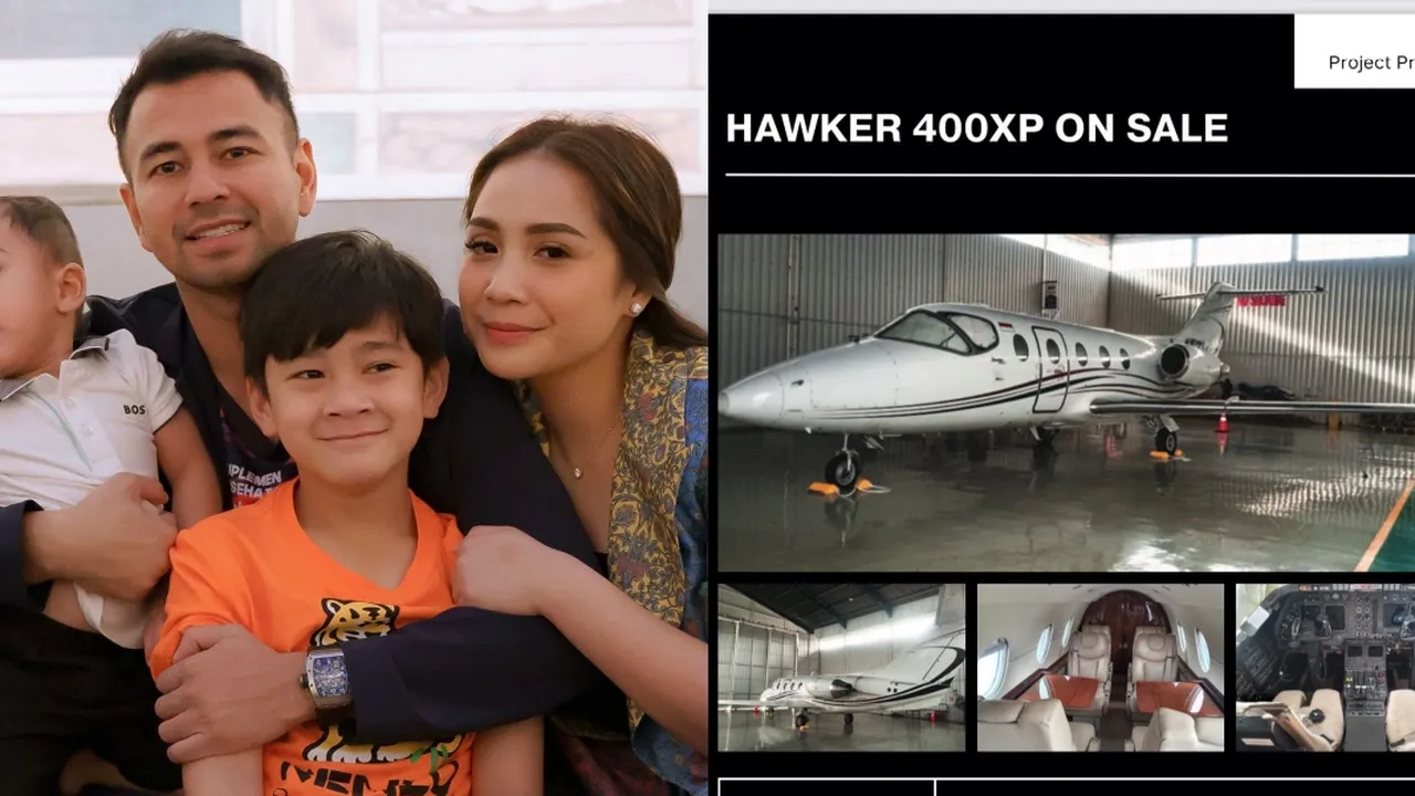 Jual Jet Pribadi di Instagram, Begini Penjelasan Raffi Ahmad