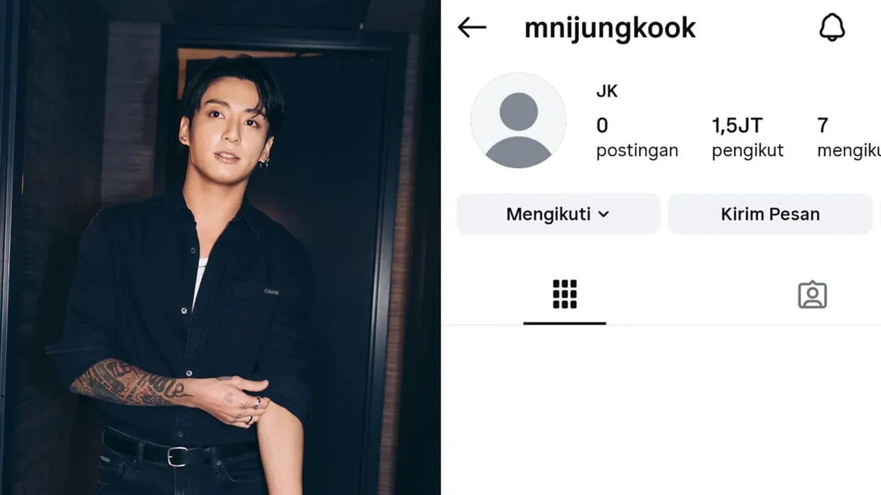 Jungkook BTS Buka Akun Instagram Baru Setelah Dihapus Jelang Wamil, Sudah Follow?