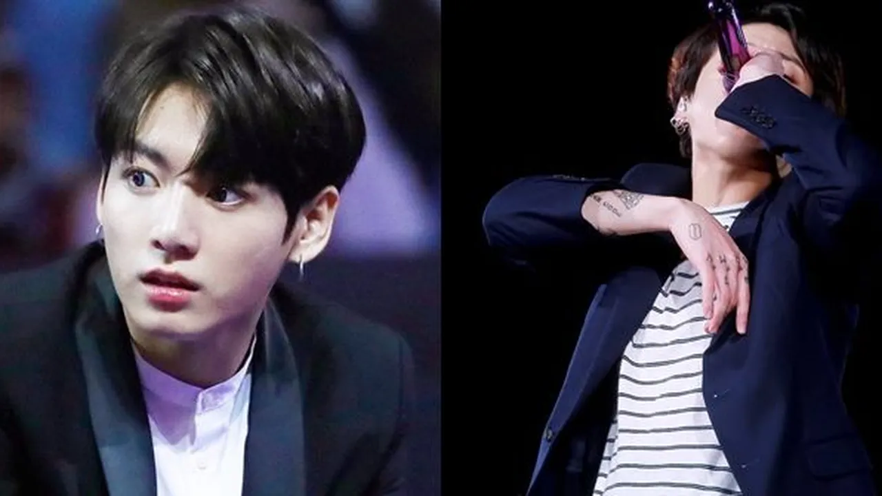 Jungkook BTS Kembali Bikin Fans Terkejut Dengan Tato Barunya, Gambar Bunga yang Punya Makna Begitu Indah