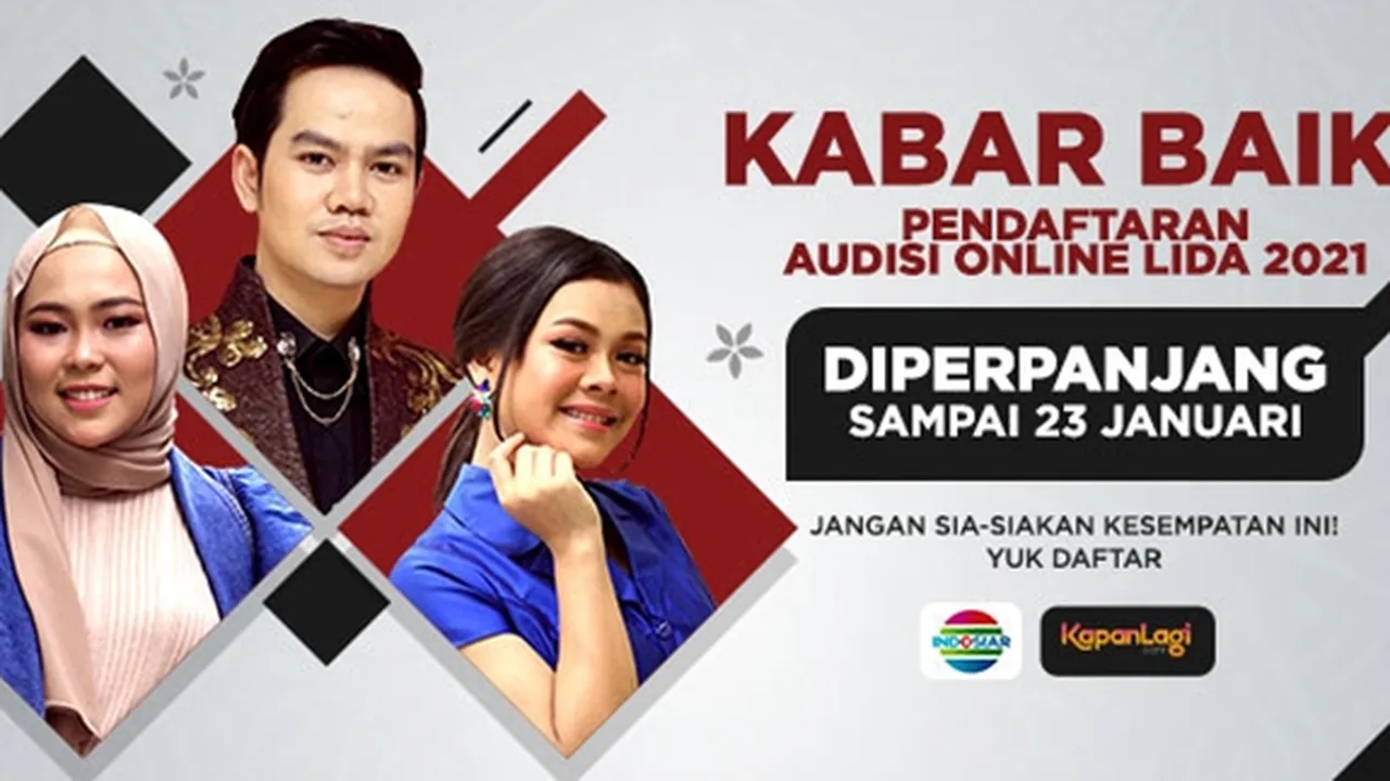 Kabar Baik, Pendaftaran LIDA 2021 Diperpanjang Sampai 23 Januari