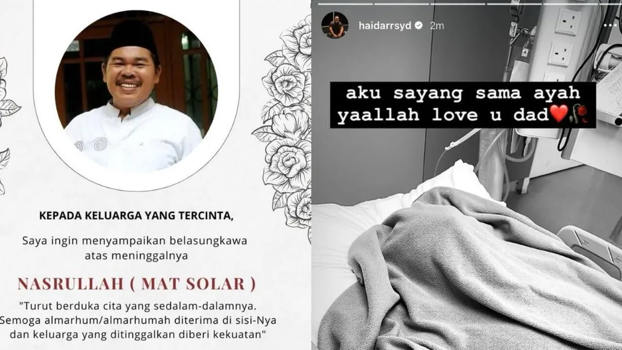 Kabar Duka, Mat Solar 'Bajuri' Meninggal Dunia di Usia 62 Tahun