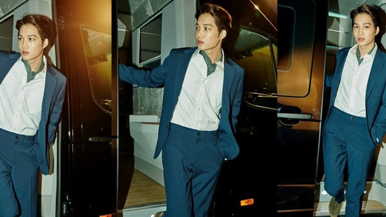 Kai EXO Pakai Kemeja Karya Desainer Indonesia, Langsung Banjir Pembeli!