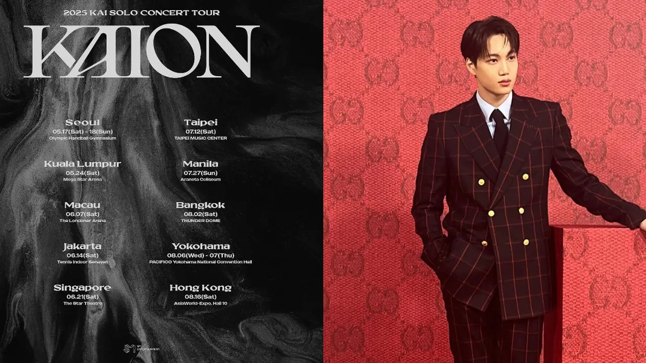 Kai EXO Siap Gelar Konser Solo di Jakarta 14 Juni 2025, EXO-L Siap-Siap War Tiket Kai EXO Siap Gelar Konser Solo di Jakarta 14 Juni 2025, EXO-L Siap-Siap War Tiket