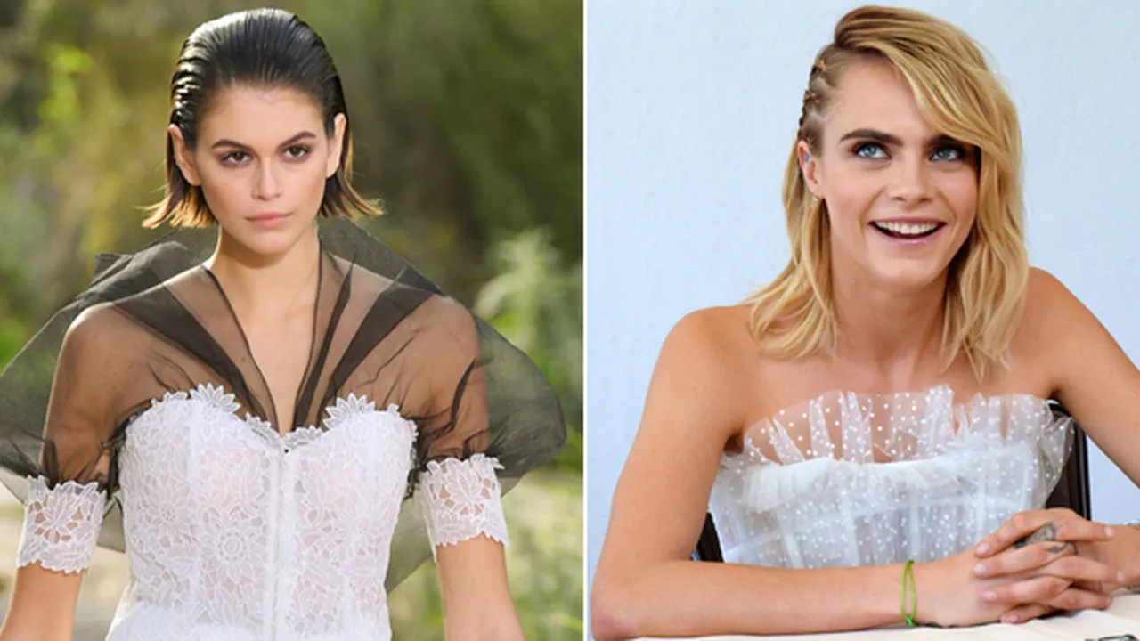 Kaia Gerber dan Cara Delevingne Kembaran Tato, Ini Penampakannya
