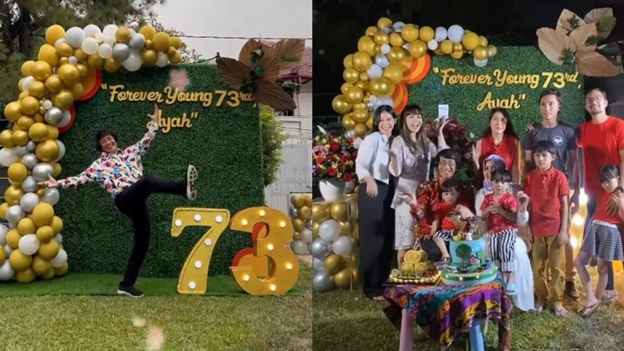 Kak Seto Ultah yang ke-73, Dirayakan Penuh Suka Cita - Lincah Joget 'Bye Bye Bye' yang Lagi Nge-tren