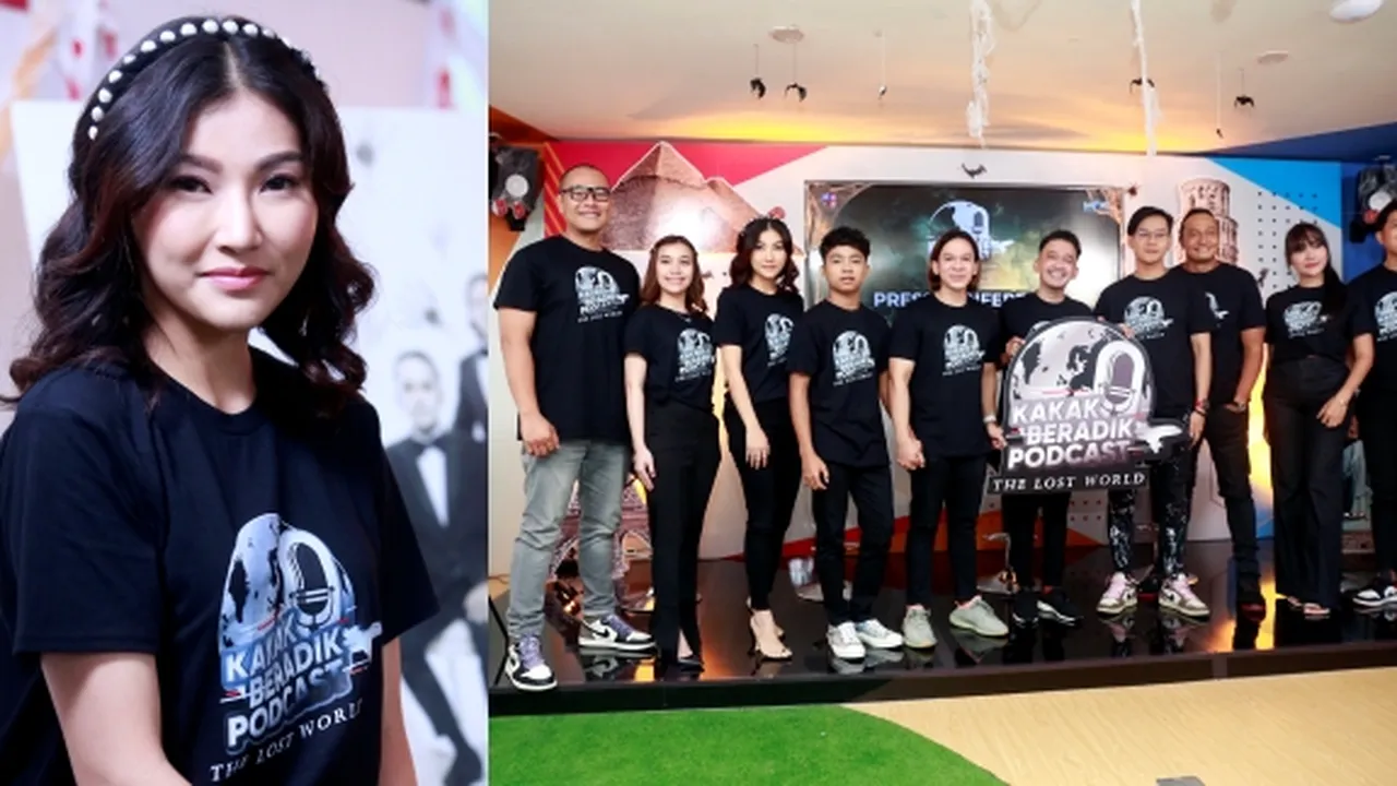 Kakak Beradik Podcast Bakal Syuting Keliling Dunia, Sarwendah Tinggalkan Ruben Onsu Kakak Beradik Podcast Bakal Syuting Keliling Dunia, Sarwendah Tinggalkan Ruben Onsu