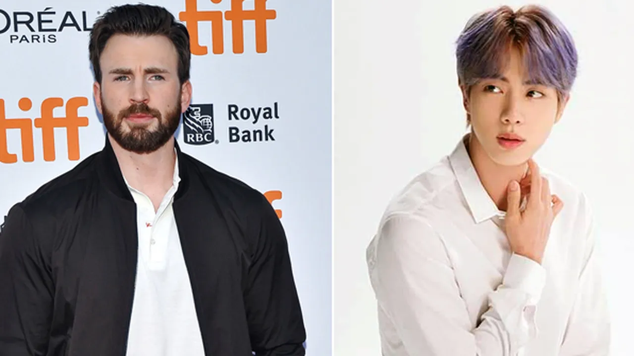 Kalahkan Chris Evans, Jin BTS Sukses Jadi Pria Tertampan di Dunia 2019