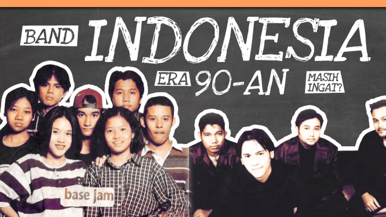 Kalian Masih Ingat Dengan Band-Band Indonesia Era 90-an Ini?