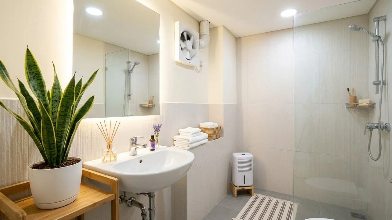 Kamar Mandi Tanpa Jendela Mudah Pengap? Coba 5 Cara Ini agar Lebih Segar