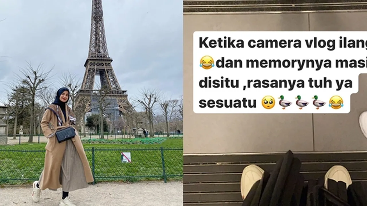 Kamera Hilang saat Liburan di Paris, Shireen Sungkar Curhat di Instagram