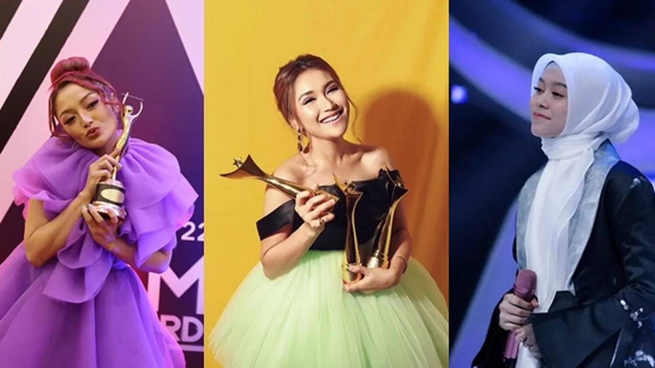 Kangen Manggung, Begini Aksi Siti Badriah, Ayu Ting Ting - Lesti Lakukan #PassTheBrushChallenge Ala Penyanyi Dangdut