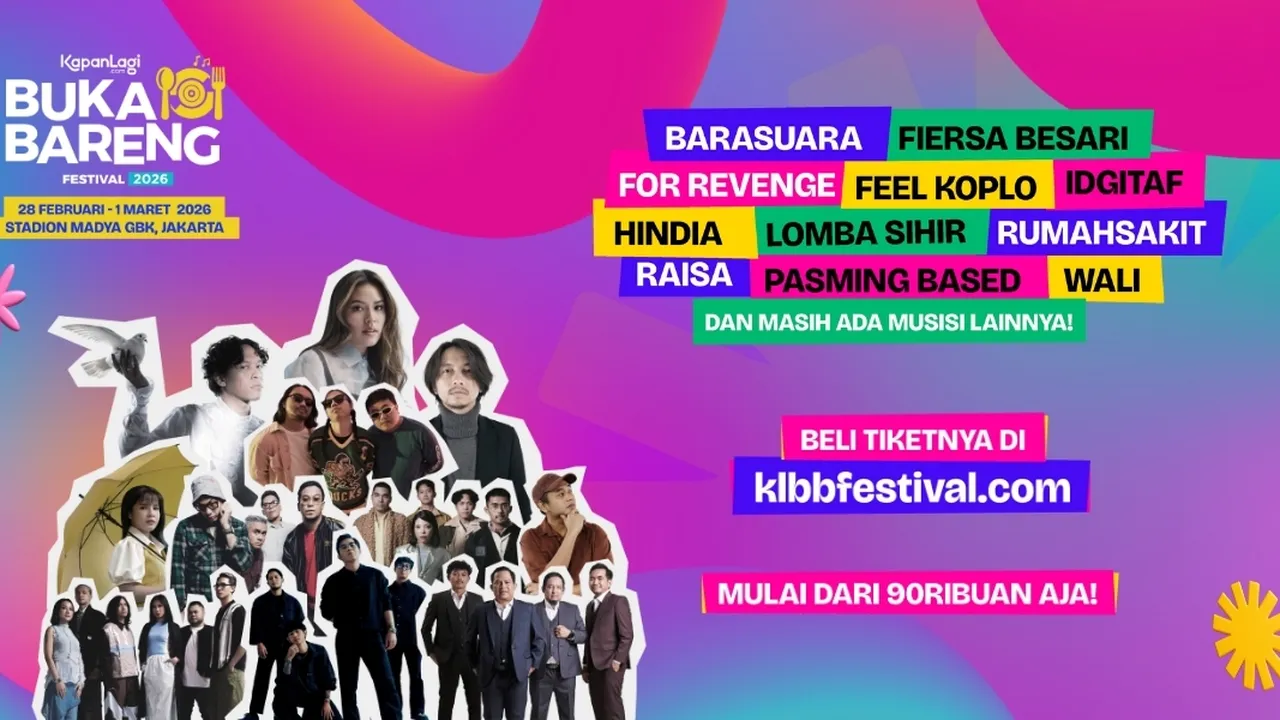 KapanLagi Buka Bareng Festival 2026 Makin Dekat, Simak Cara Beli Tiketnya di Sini KapanLagi Buka Bareng Festival 2026 Makin Dekat, Simak Cara Beli Tiketnya di Sini