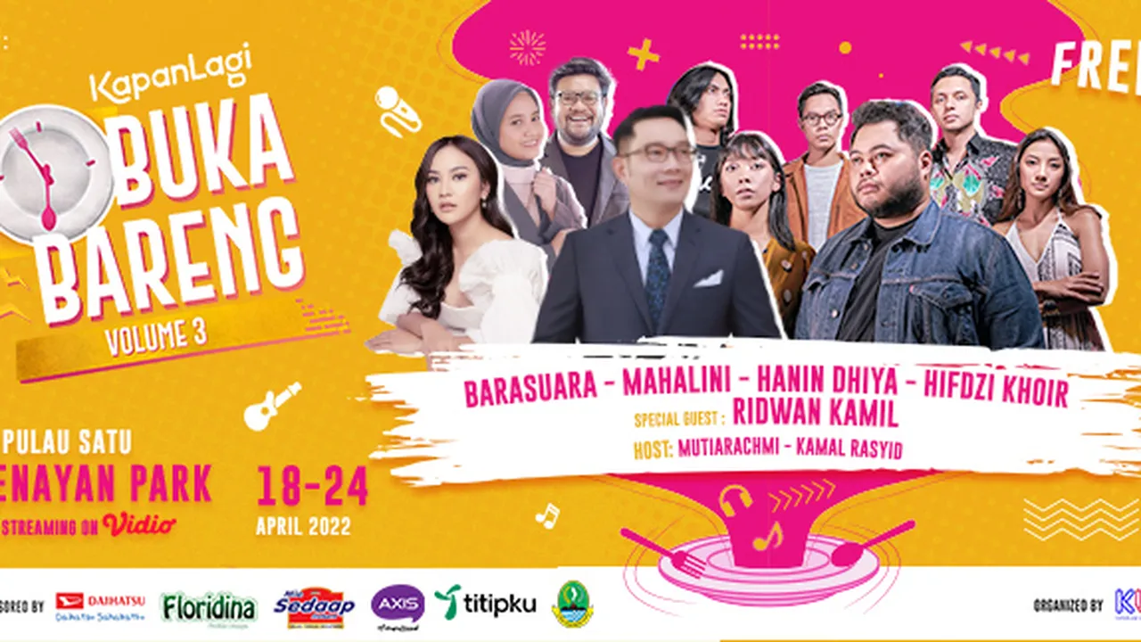 Kapanlagi Buka Bareng (KLBB) Vol.3 Bertabur Bintang, Ini Dia Sederet Keseruan yang Bisa Kamu Rasakan