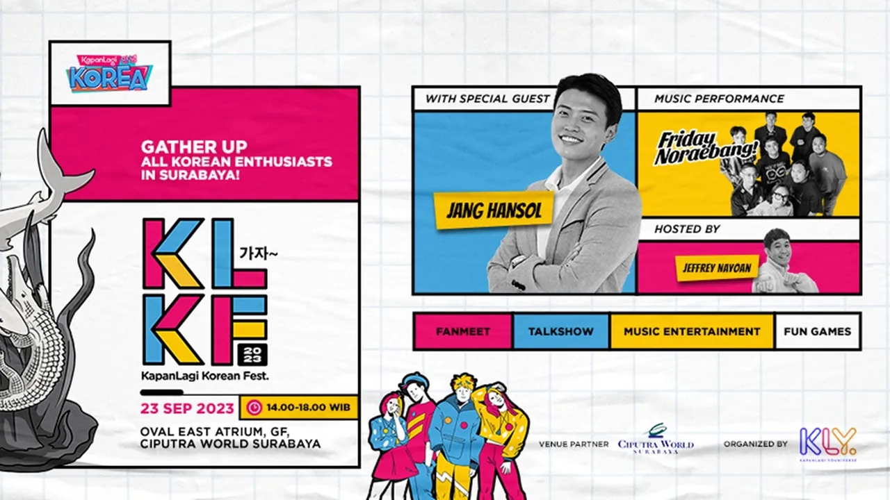 KapanLagi Korean Fest 2023 Siap Digelar, Bisa Langsung Ketemu dan Interaksi Bareng YouTuber Korea Favorit!
