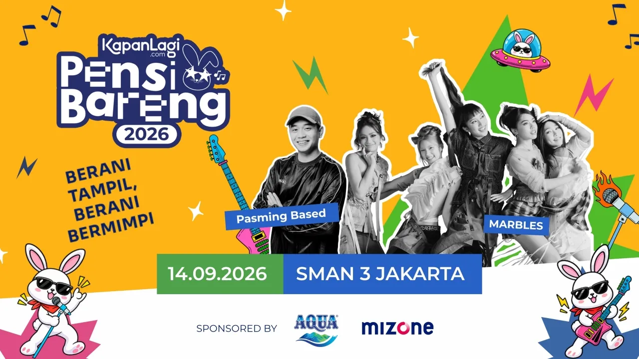 KapanLagi Pensi Bareng 2026 Resmi Dimulai, SMAN 3 Jakarta Jadi Sekolah Pertama yang Disambangi