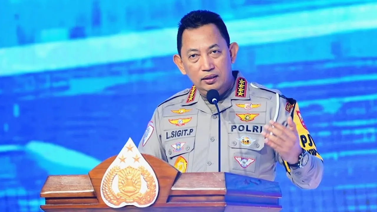 Kapolri Temui Anak Bernama 'Presisi'