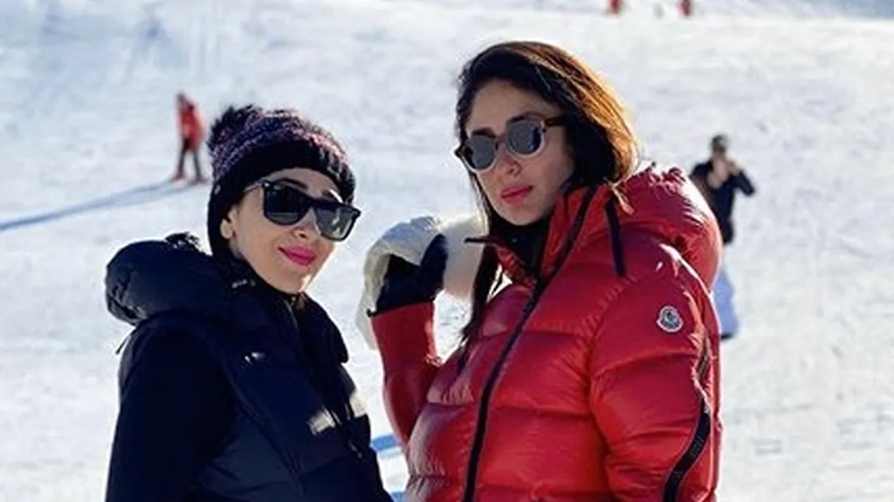 Kareena Kapoor Pamer Babybump, Centil Di-Makeup Bareng Karisma Kapoor Kareena Kapoor Pamer Babybump, Centil Di-Makeup Bareng Karisma Kapoor