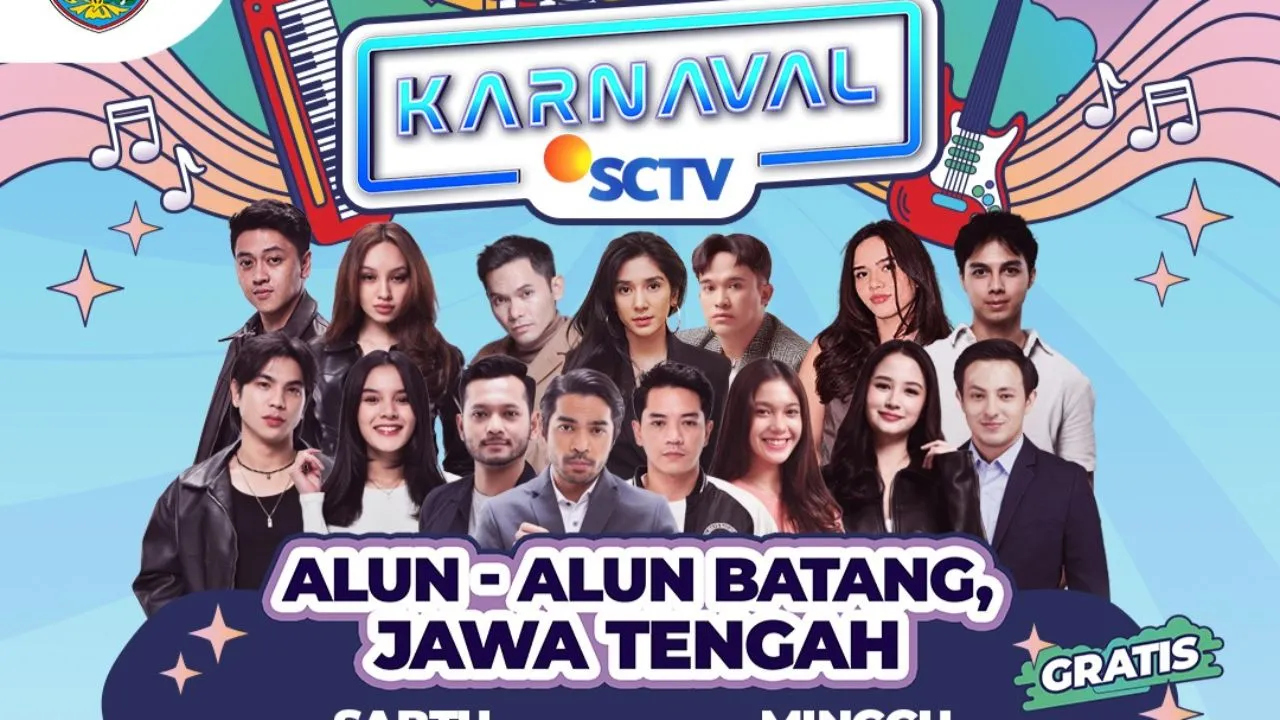 Karnaval SCTV Datang Perdana ke Batang Akhir Pekan Ini, Ada Siti Badriah hingga Armada