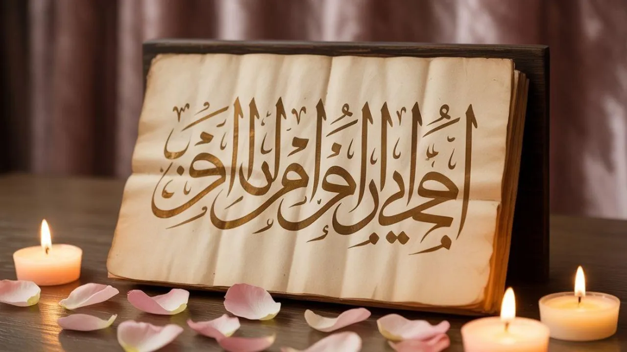 Kata Kata Bahasa Arab Tentang Cinta Terlengkap yang Menyentuh Hati