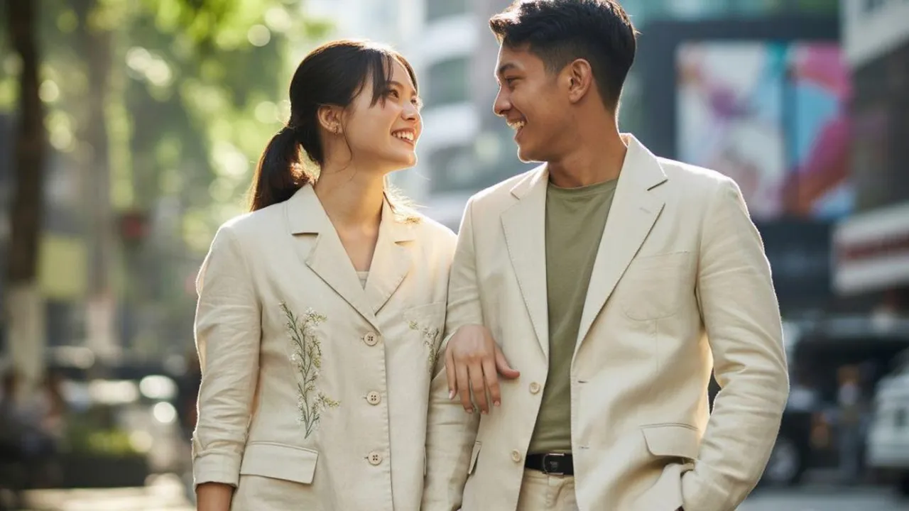 Kata-Kata Baju Couple Keren untuk Tampil Kompak dan Romantis