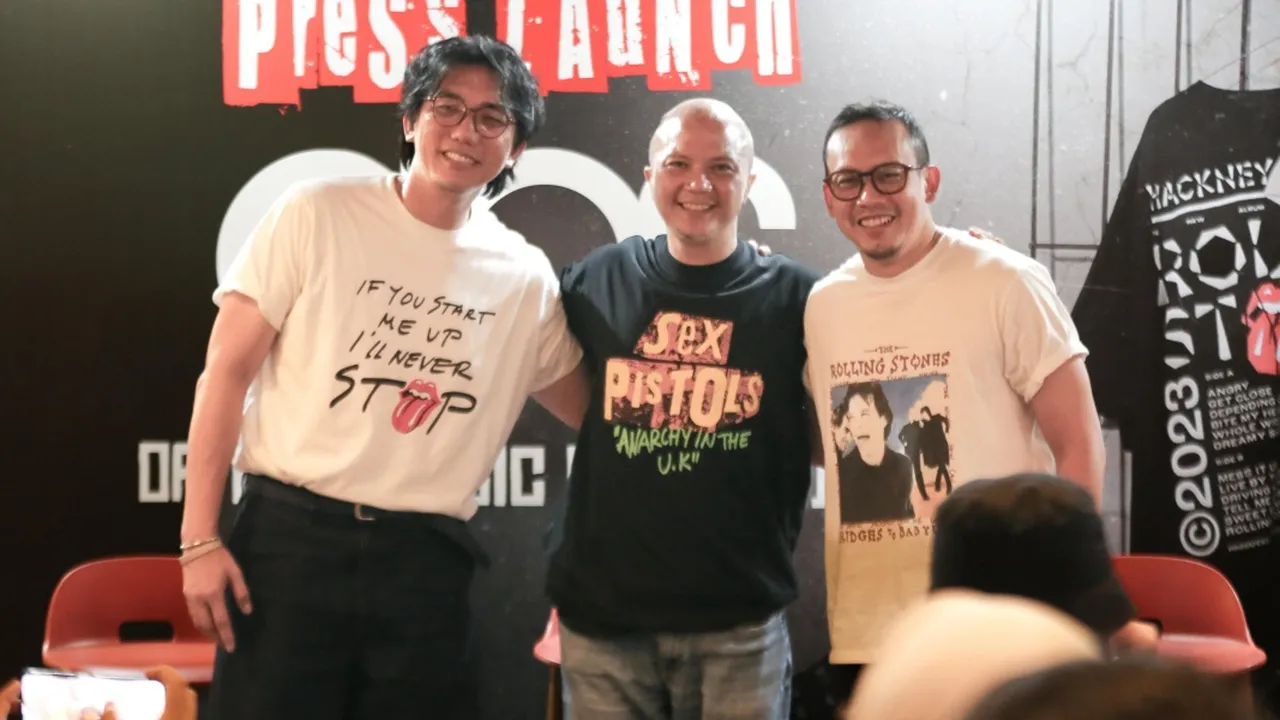 Kaus Band Makin Digemari, Merchandise Eksklusif The Rolling Stones Resmi Hadir di Indonesia