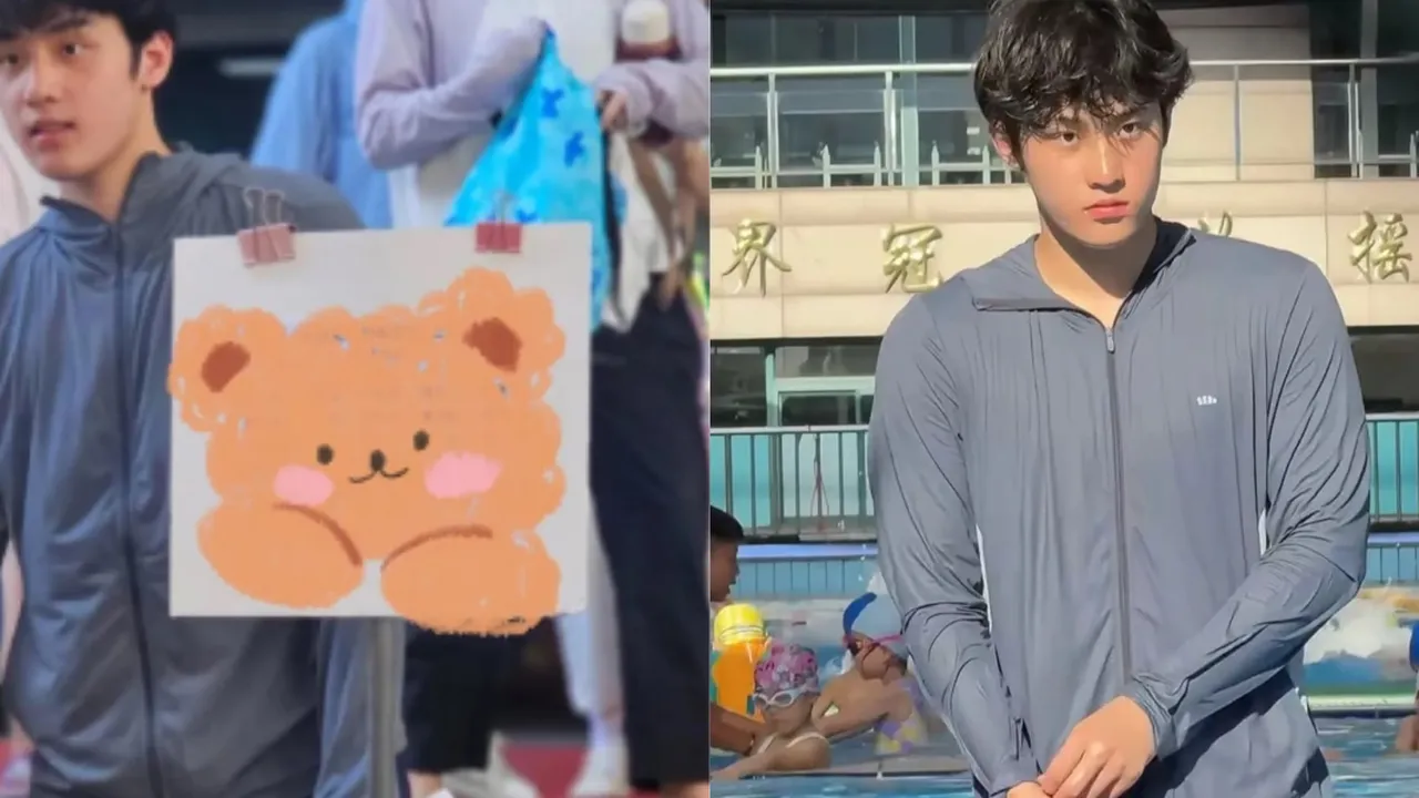 Kelewat Ganteng, Ini Potret Pelatih Renang di China yang Viral dengan Paras Rupawan