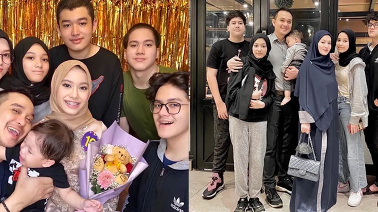 Keluarga Harmonis dan Menawan, 7 Potret Fadlan Muhammad dan Lyra Virna Bareng 6 Anak - Parasnya Curi Perhatian Semua