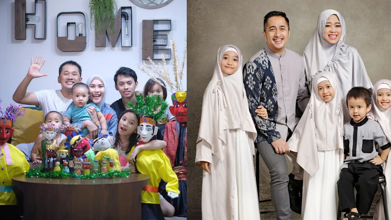 Keluarga Para Artis Indonesia Yang Ternyata Punya Banyak Anak