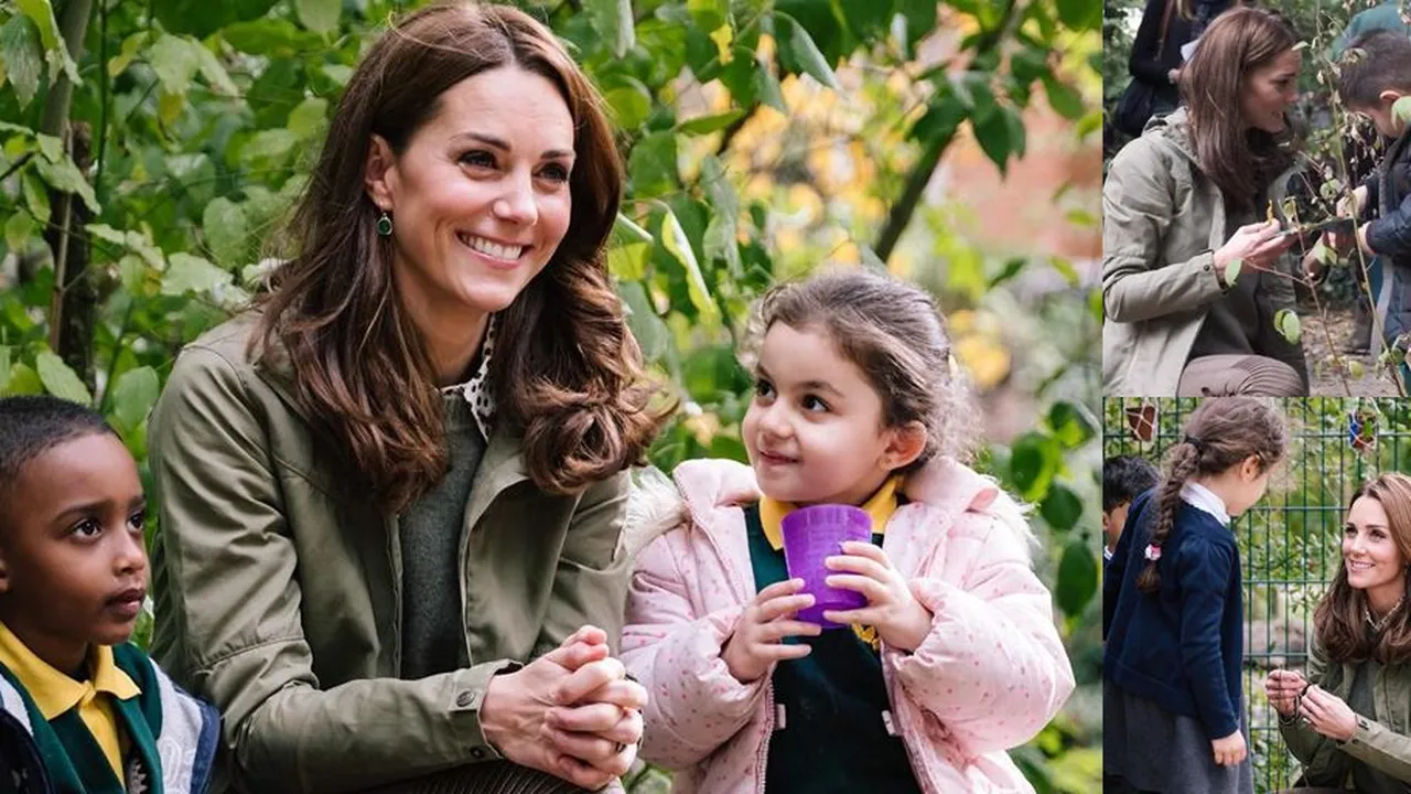 Kembali Bertugas Pasca Cuti, Kate Middleton Kenakan Pakaian Sederhana
