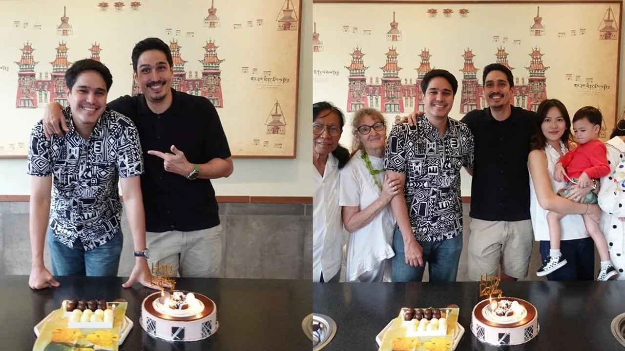 Potret Mischa dan Marcell Chandrawinata, si Kembar yang Satunya Sudah Nikah - Punya Anak Duluan