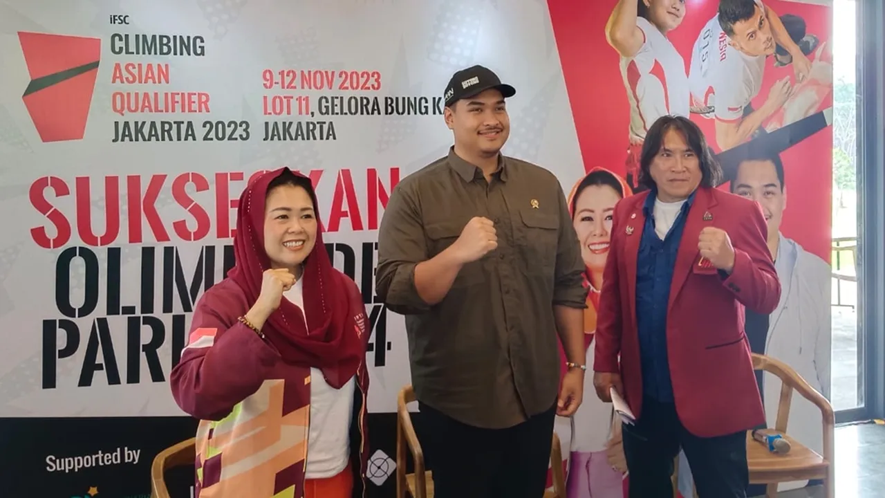 Kemenpora Dukung Penuh IFSC Asian Qualifier 2023, Bakal Jadi Momentum Raih Tiket Olimpiade Paris 2024