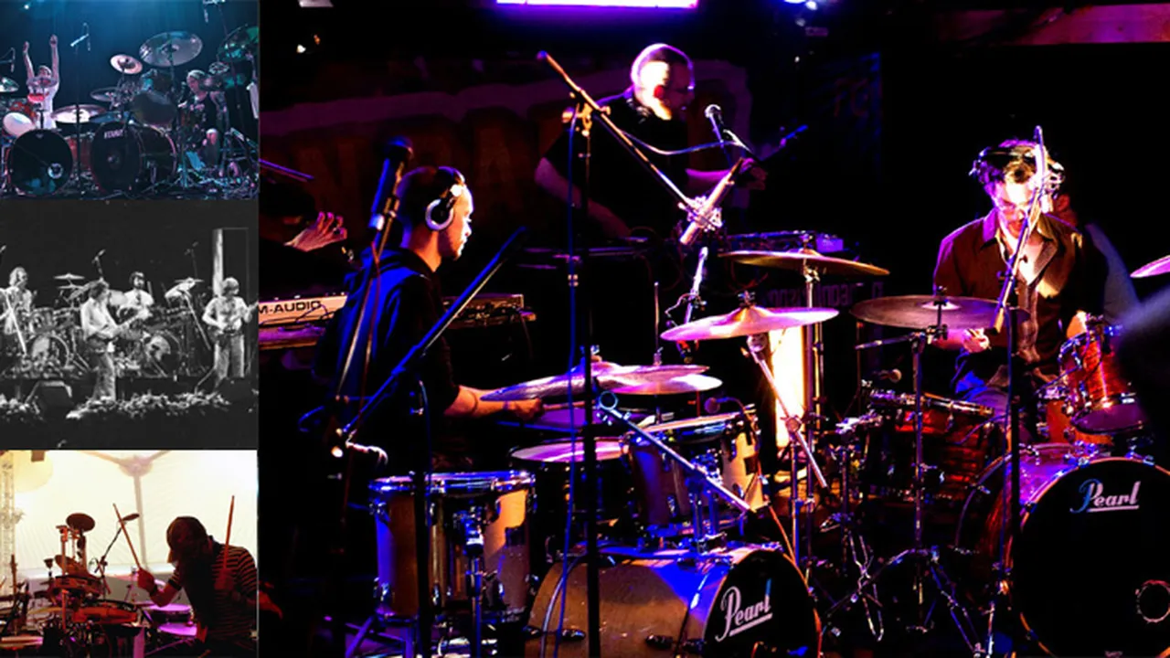 Keren! Band-Band Ini Memainkan 2 Drummer Sekaligus