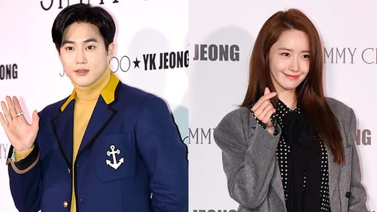 Ketemu di Sebuah Event, Cara Suho EXO dan Yoona SNSD Saling Menyapa Bikin Gemas