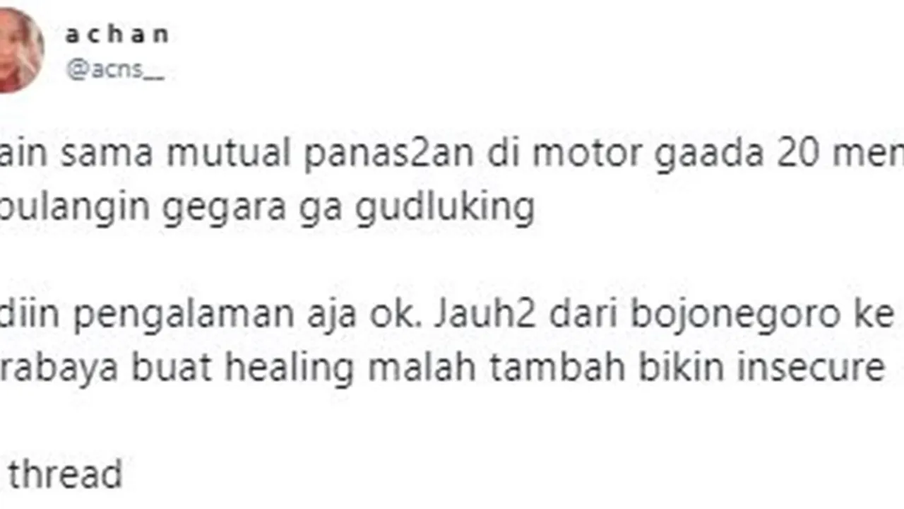 Ketemu Mutual, Netizen Ini Dipulangkan Karena Merasa Kurang Good Looking