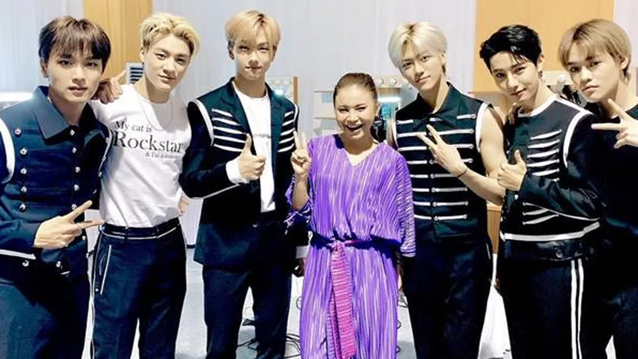 Ketemu NCT Dream di Belakang Panggung Konser Korean Wave, Rossa: So Cute!