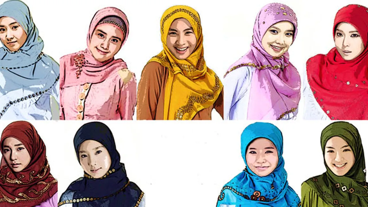 Ketika Member Girls Generation Memakai Jilbab...
