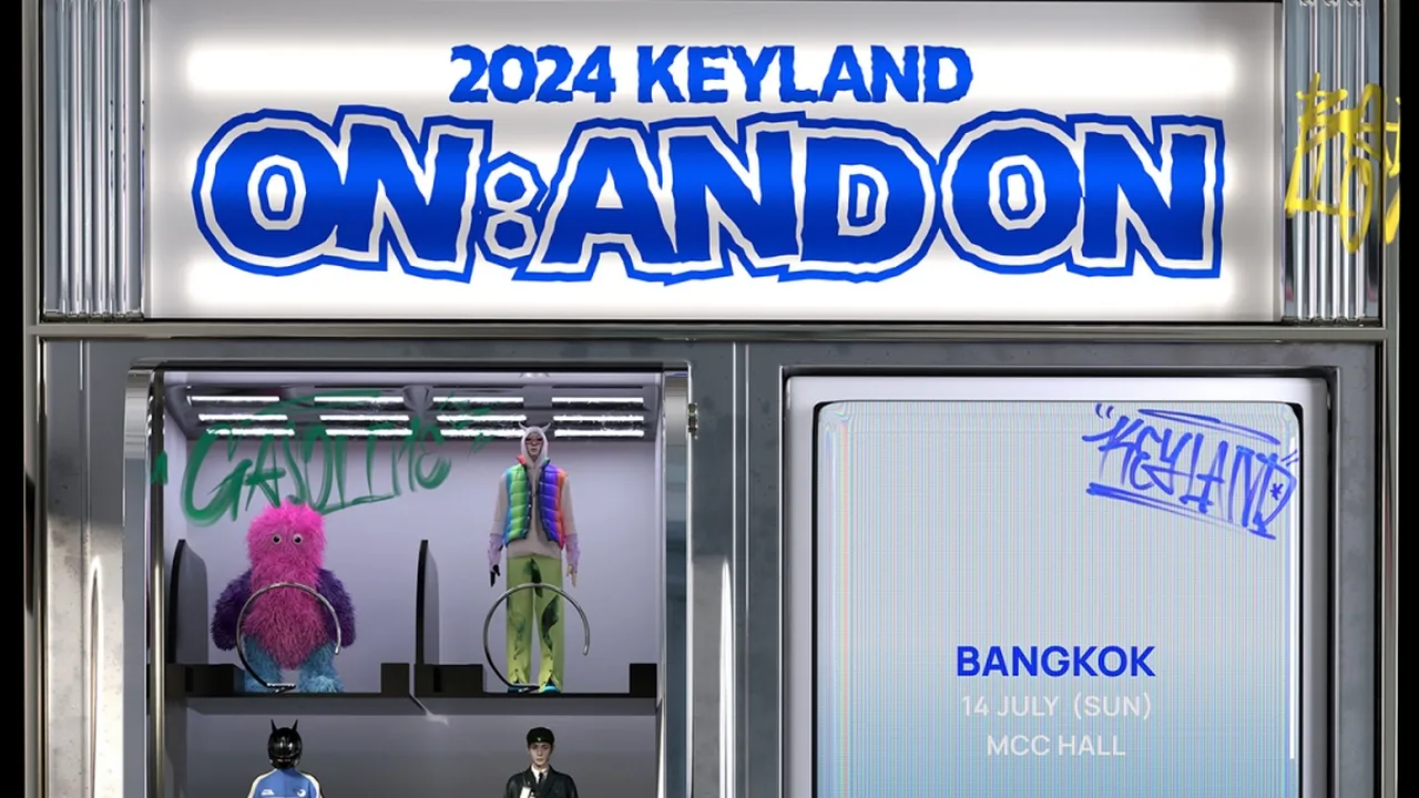 KEY SHINee Gelar Tur Asia Pertama '2024 KEYLAND ON : AND ON ASIA TOUR'