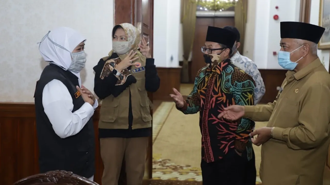 Khofifah Setuju PSBB Malang Raya, Walikota Kota Malang Berharap 14 Hari Saja