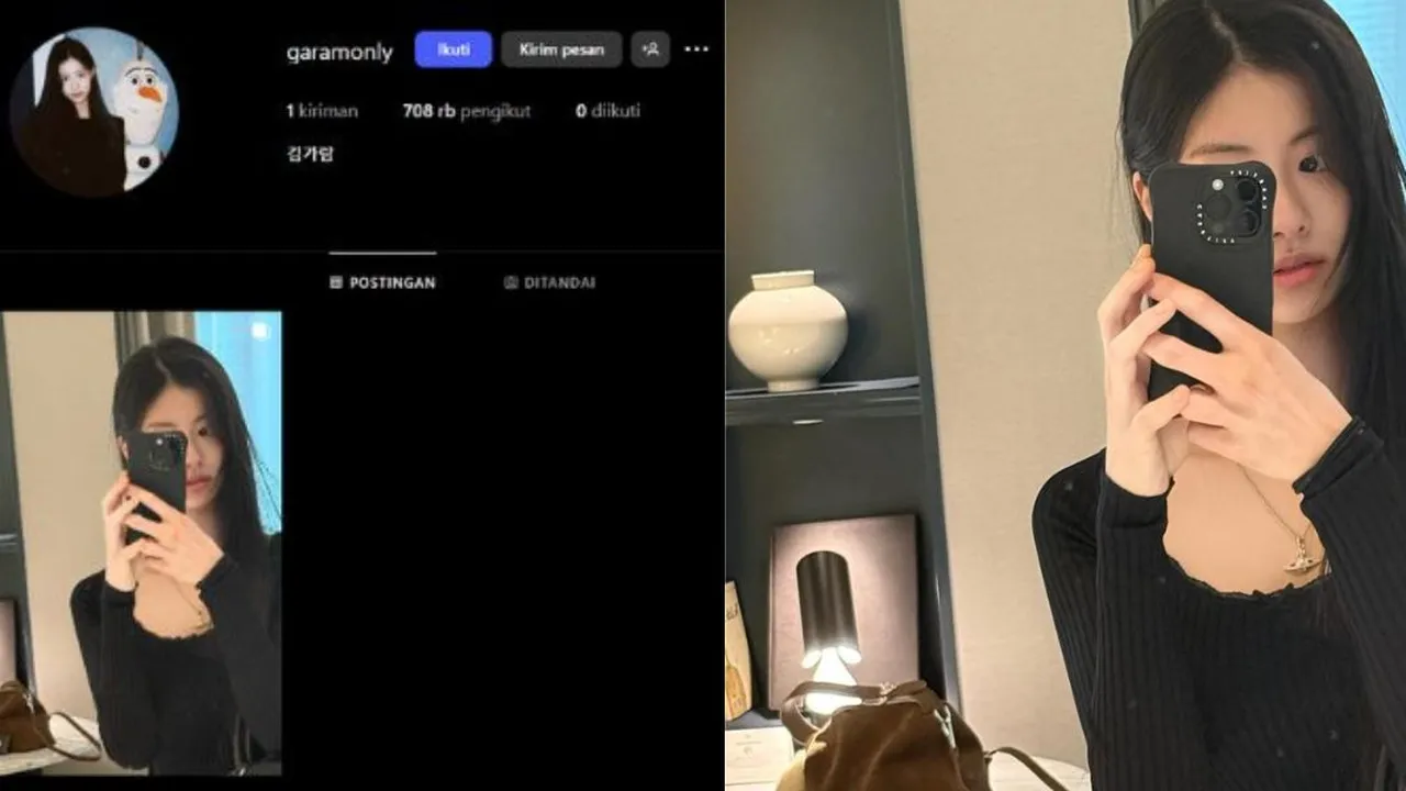 Kim Garam Eks Le Sserafim Buka Akun Instagram, Ini Unggahan Pertamanya