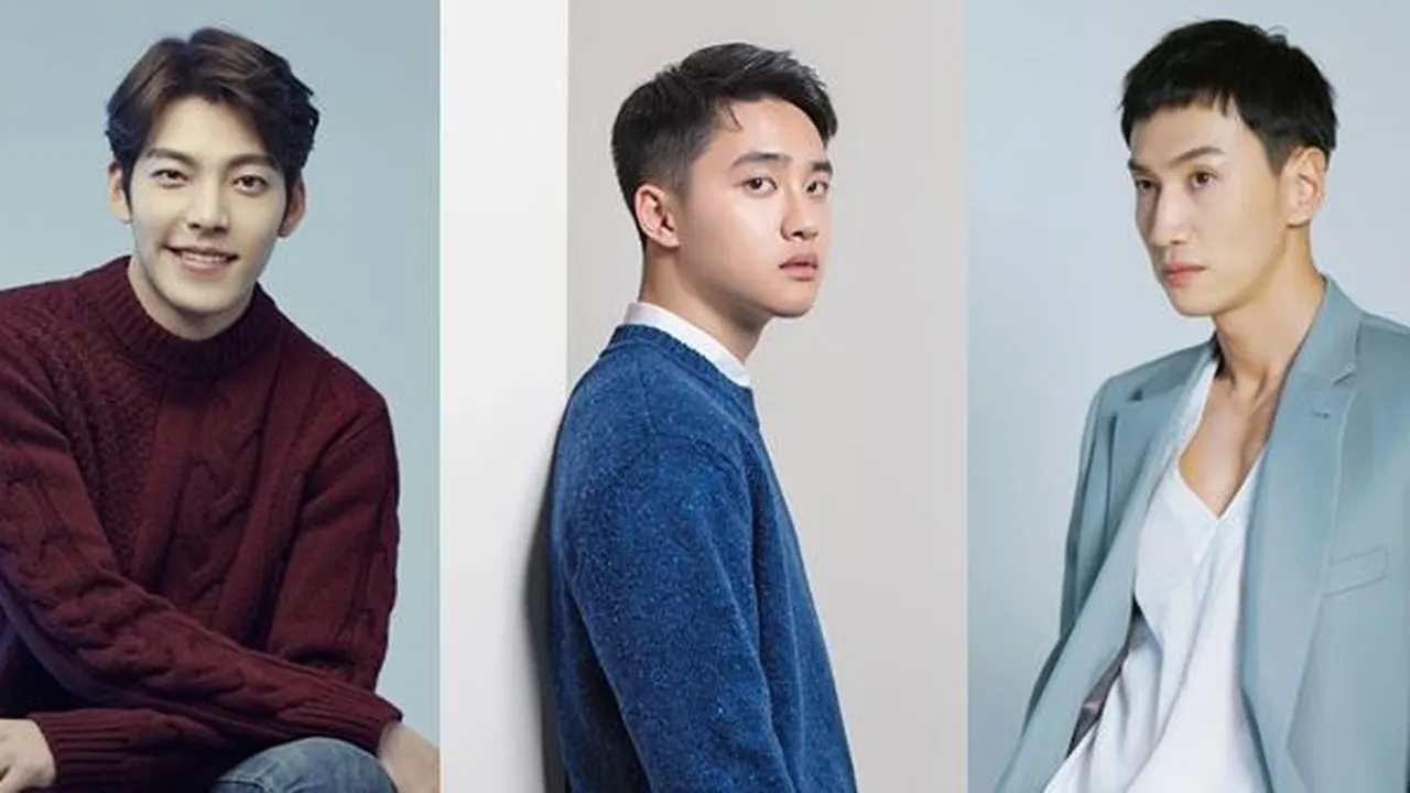 Kim Woo Bin, D.O. EXO Hingga Lee Kwang Soo Pulang Liburan Bareng dari Jepang