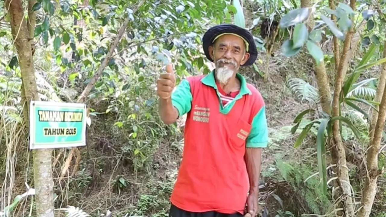 Kisah Mbah Sadiman Hijaukan Gunung Lawu 29 Tahun, Tanam 15 Ribu Lebih Pohon
