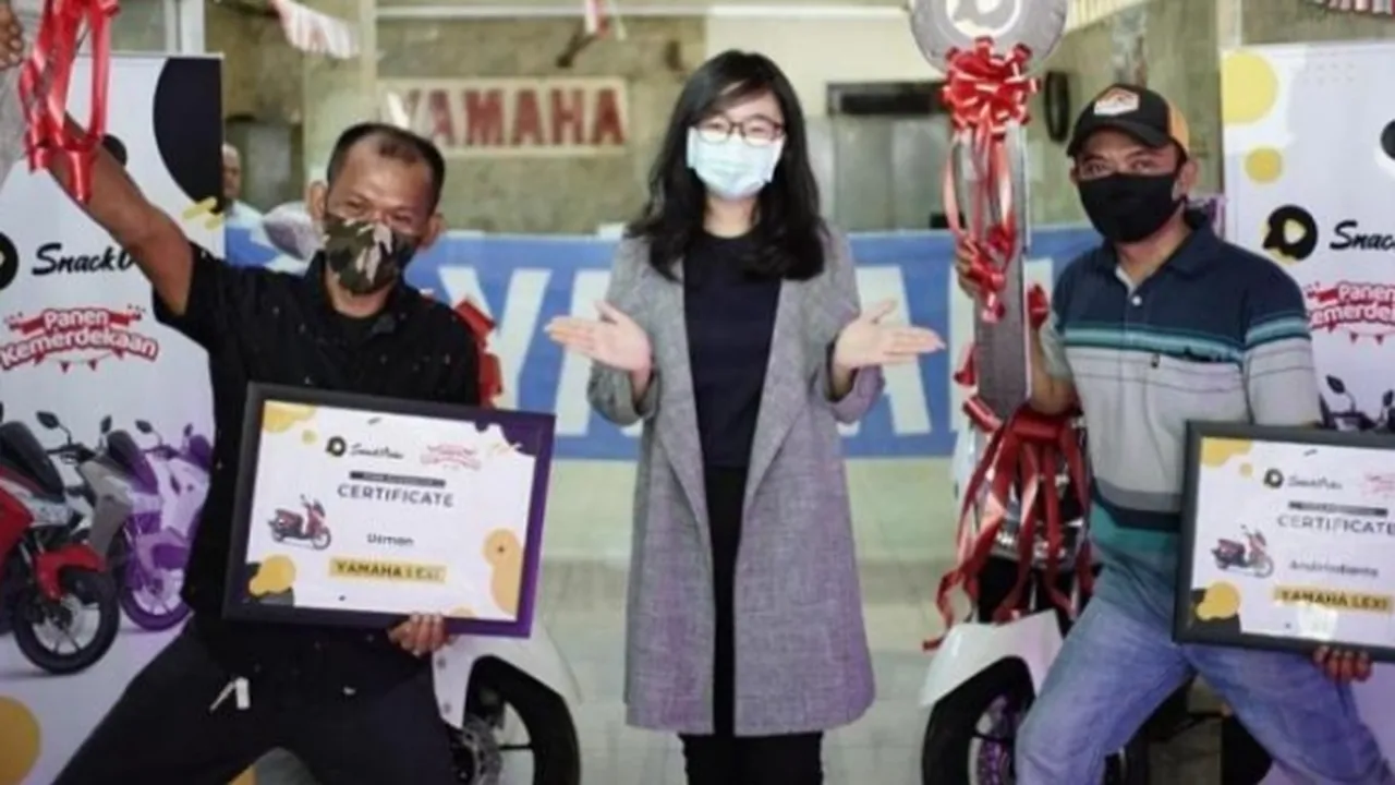 Kisah Seorang Petugas Satpam Hingga Pegawai Konstruksi Menang Hadiah Motor Secara Tak Terduga