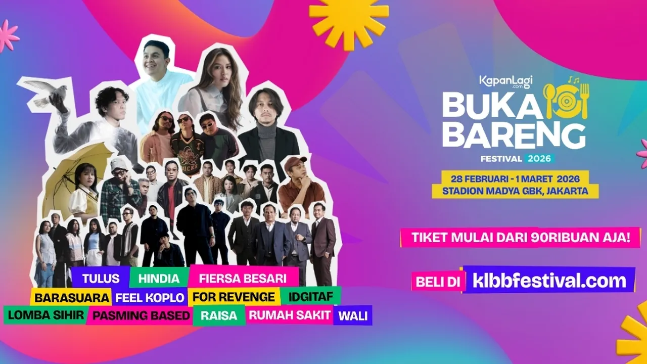 KLBB Festival 2026 Hadirkan Promo Valentine, Tiket Berdua Lebih Hemat