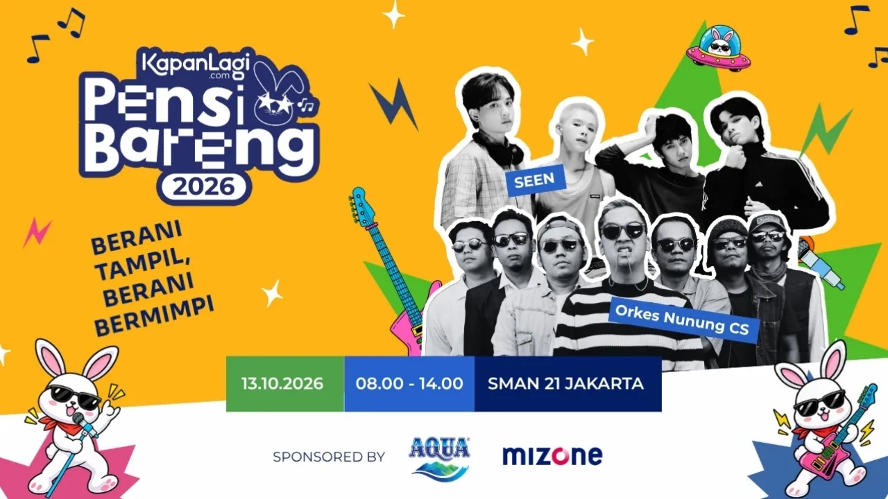 KLPB 2026 Segera Hadir di SMAN 21 Jakarta, Ada Penampilan SEEN hingga Orkes Nunung CS