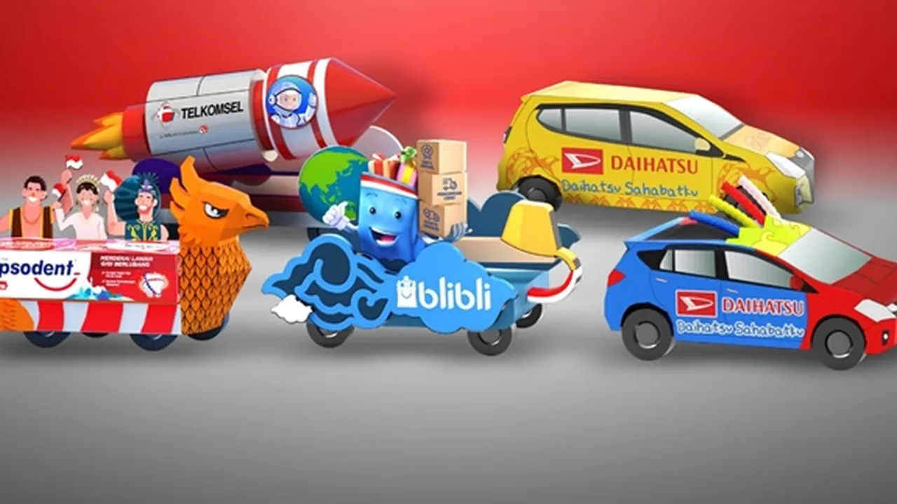 KLY Gelar Parade Mobil Virtual Pertama Untuk Meriahkan HUT Republik Indonesia ke-75