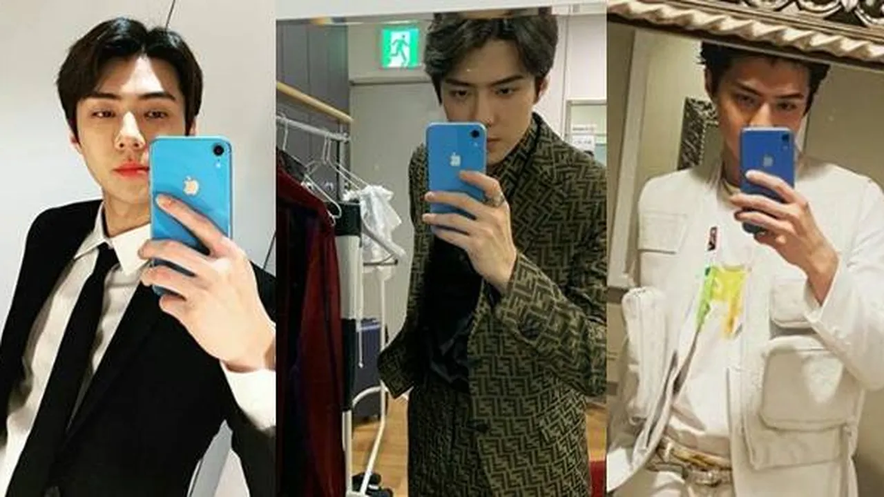 Kocak, Ini Alasan Sehun EXO Ganti dari iPhone XR ke iPhone 8