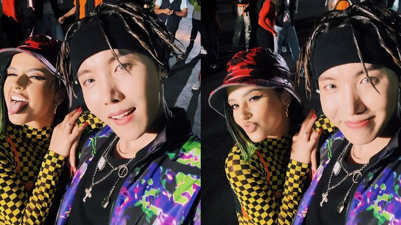 Kolaborasi J-Hope BTS & Becky G, Padukan K-Pop dan Latin di 'Chicken Noodle Soup'